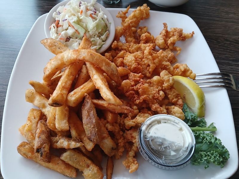 Fish and Chips Done the British-New England Way Fish and Chips Done the British-New England Way