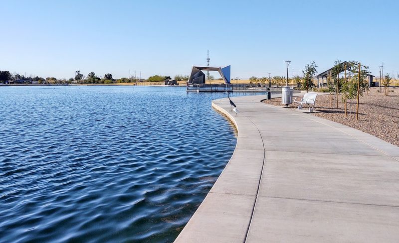 Fishing Lake With Scenic Walking Paths Fishing Lake With Scenic Walking Paths
