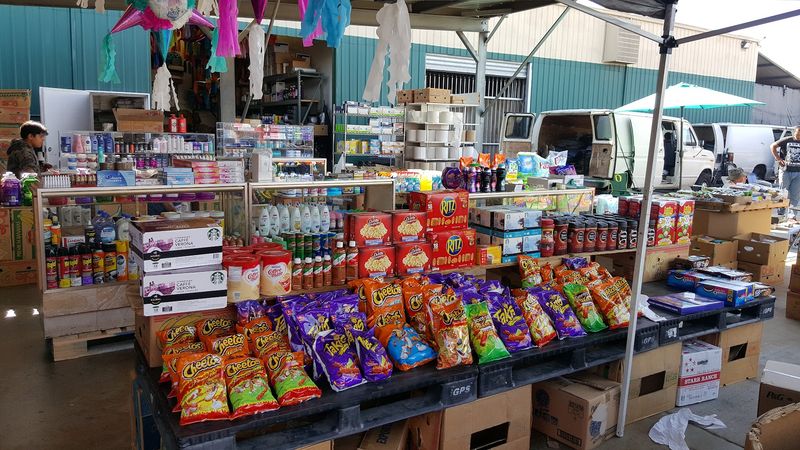 Food Court and Snack Options Inside the Market