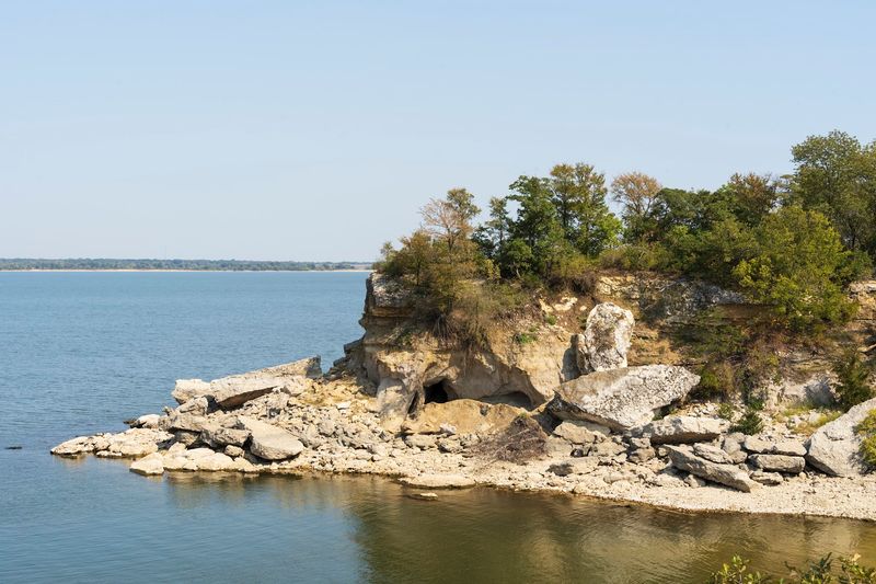 Fossil Hunting Along the Rocky Limestone Shoreline Fossil Hunting Along the Rocky Limestone Shoreline