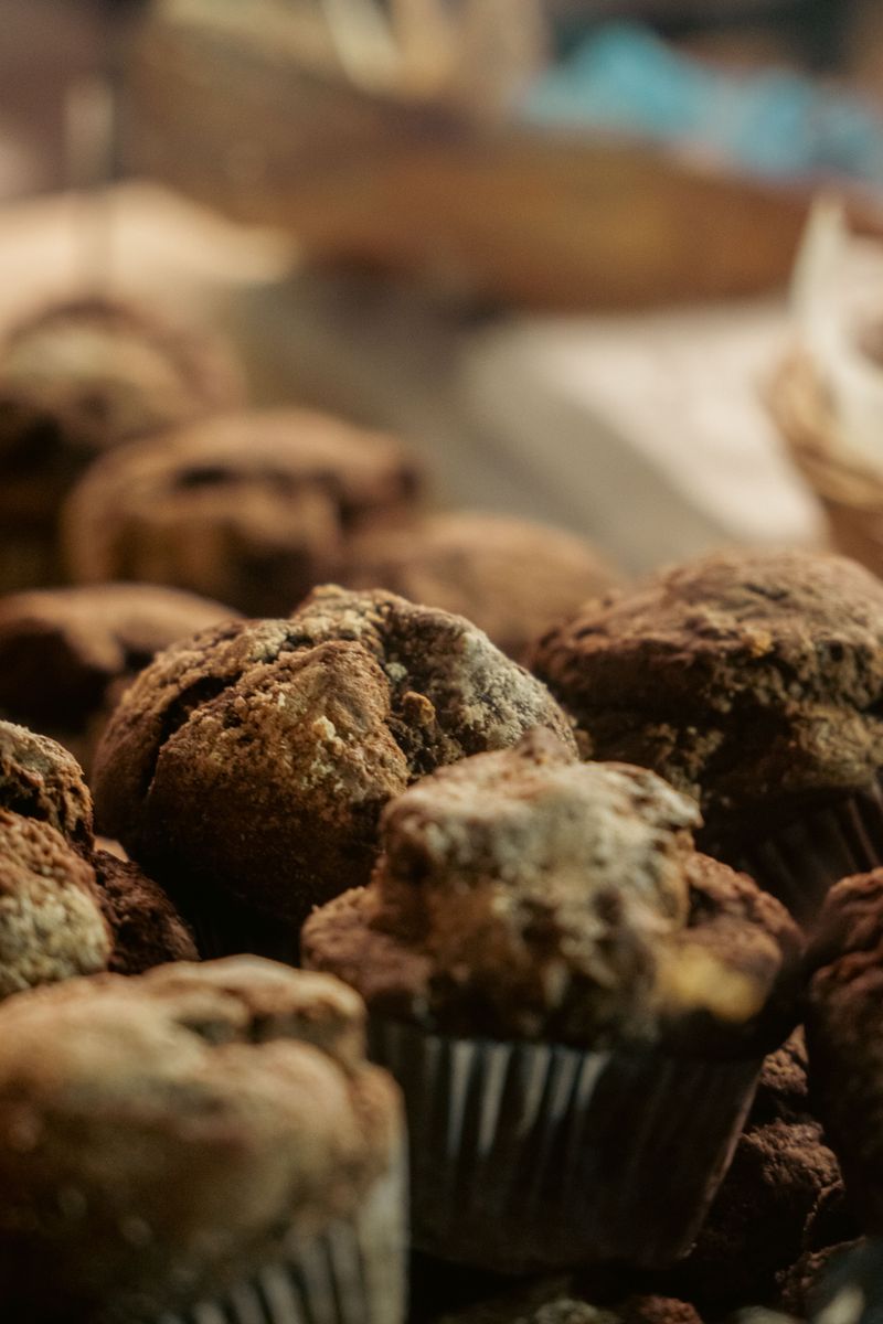 Fresh bakery muffins