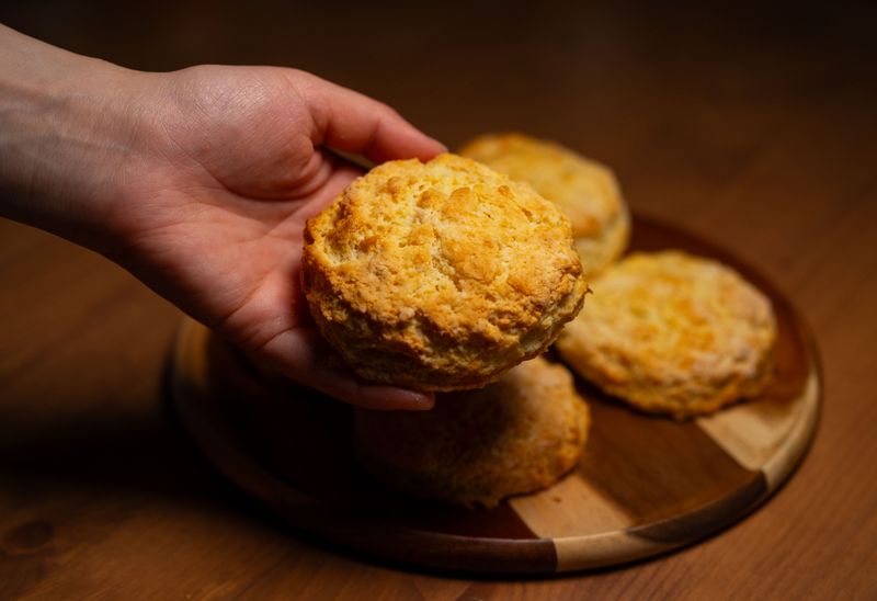 Fresh biscuits