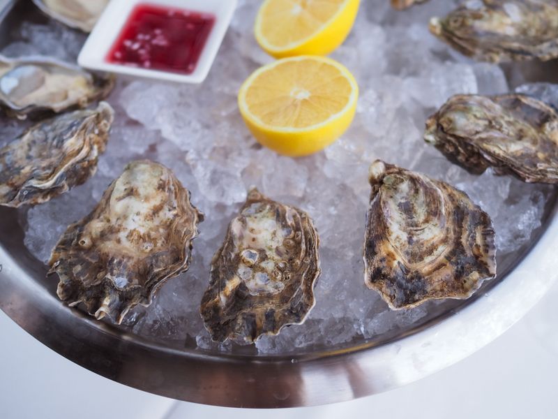 Fresh seafood