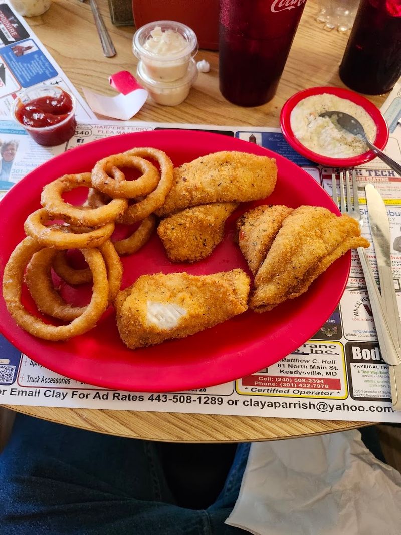 Fried Catfish with Crispy Light Breading and Fresh Coleslaw Fried Catfish with Crispy Light Breading and Fresh Coleslaw