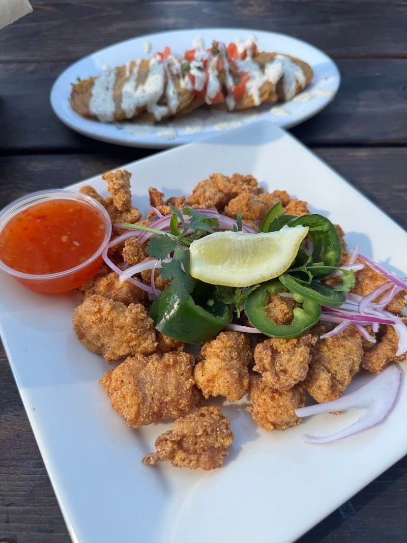Fried Green Tomatoes with Dipping Sauce