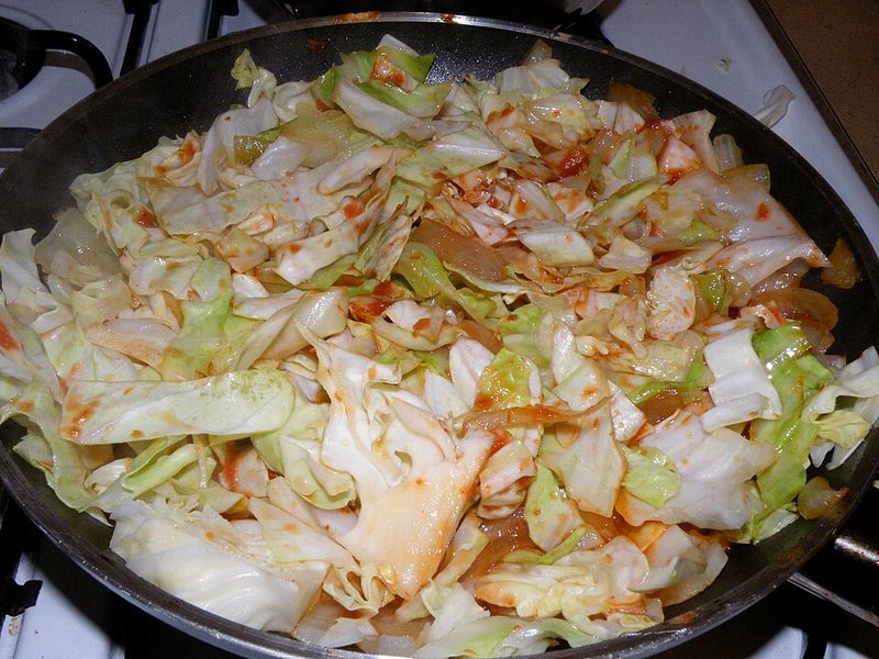 Fried cabbage