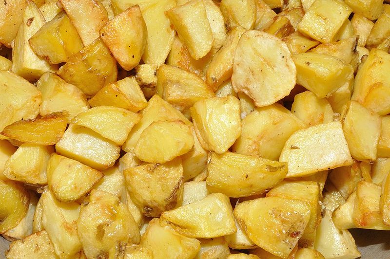 Fried potatoes Fried potatoes