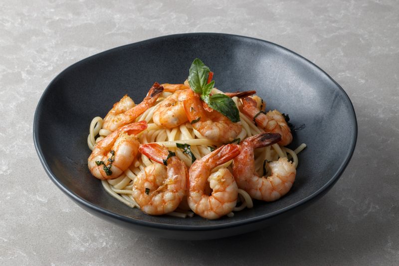Garlic Butter Shrimp Pasta