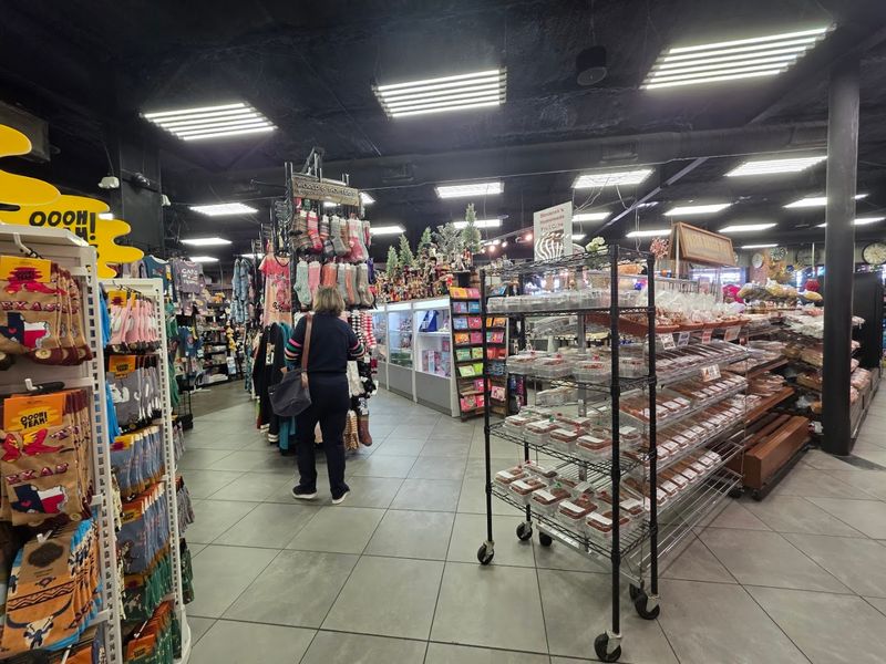 Gas, Snacks, Sausage, and Souvenirs All in One Spot