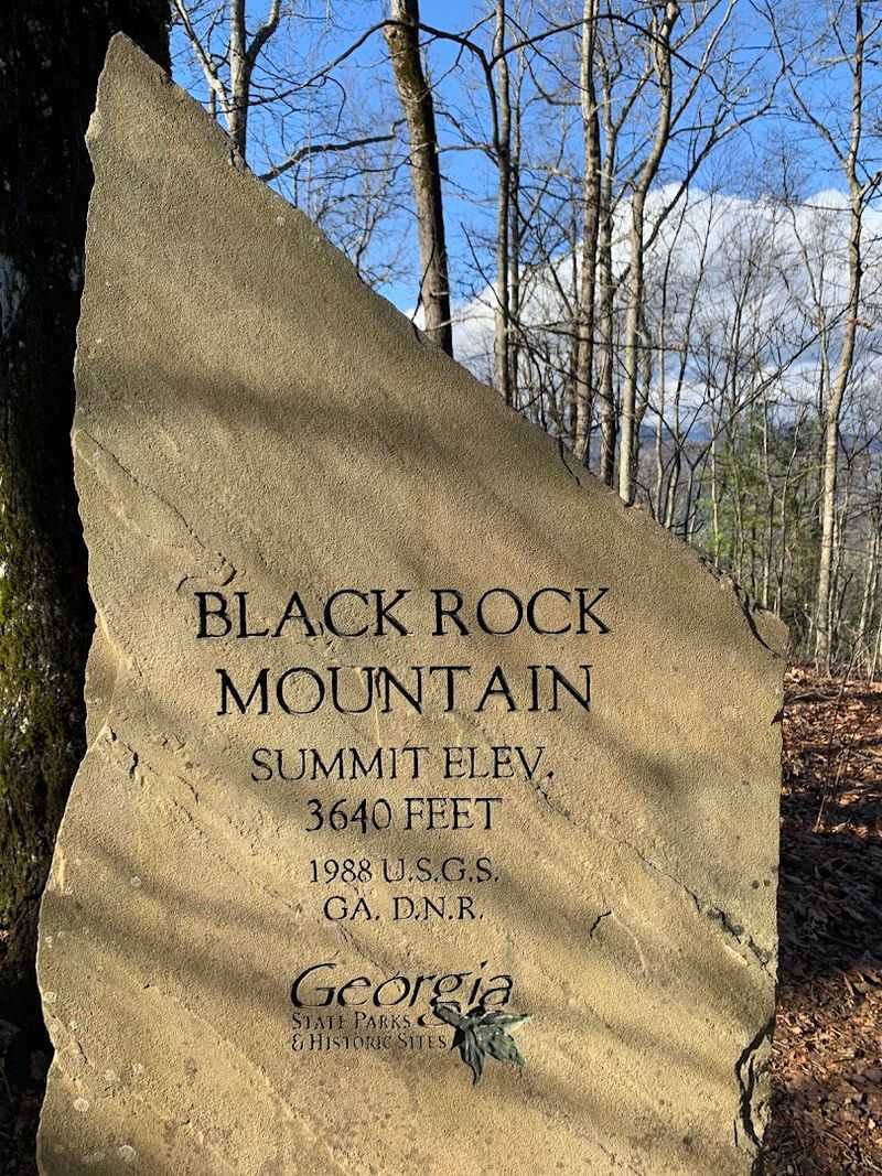 Georgia's Highest Elevation State Park Title