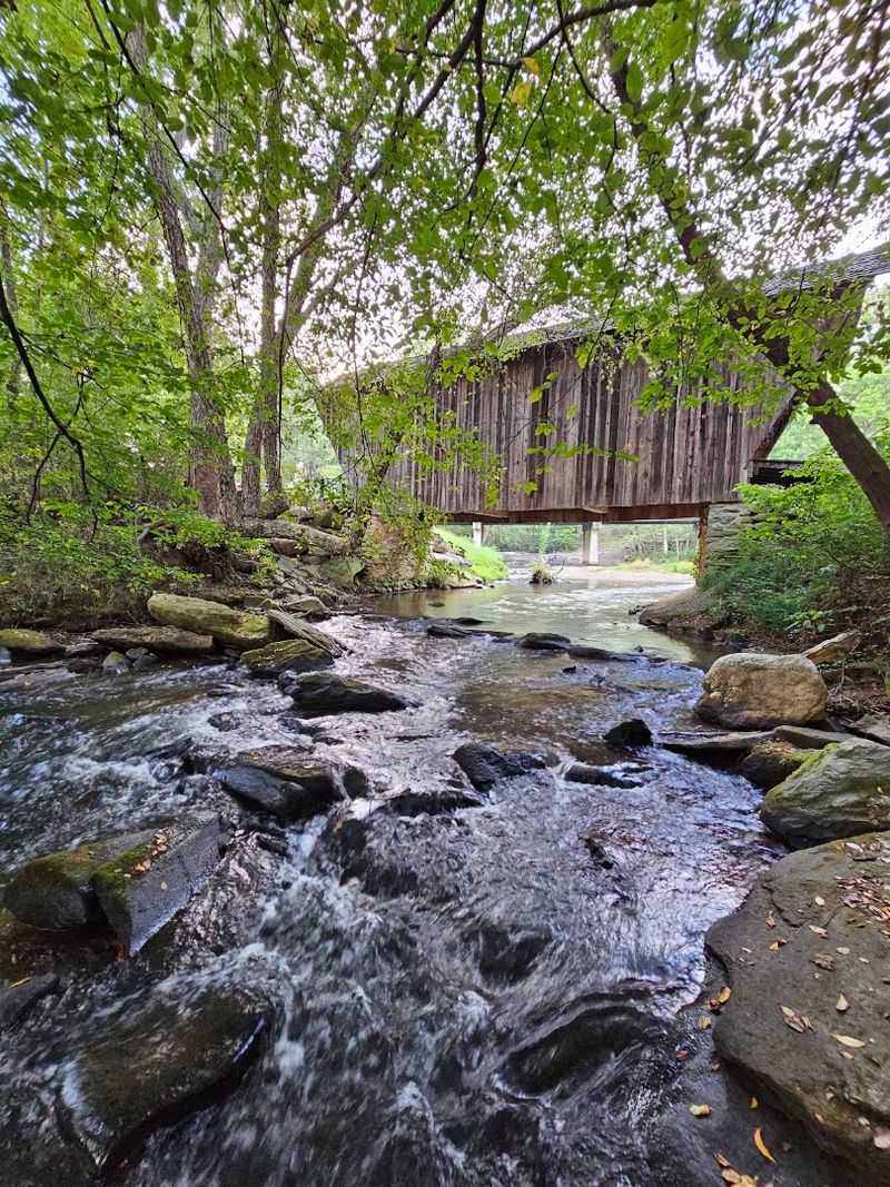 Georgia's Tiniest Covered Bridge Packs a Big Haunted Punch