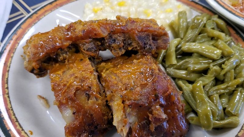 Glistening Green Beans Made From the Founder's Original Recipe
