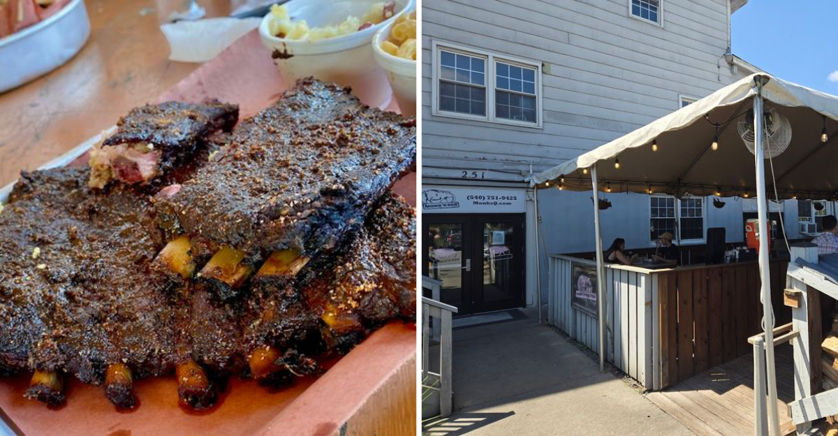 Grab Plenty Of Napkins Because The Ribs At This Virginia BBQ Joint Are Wonderfully Messy