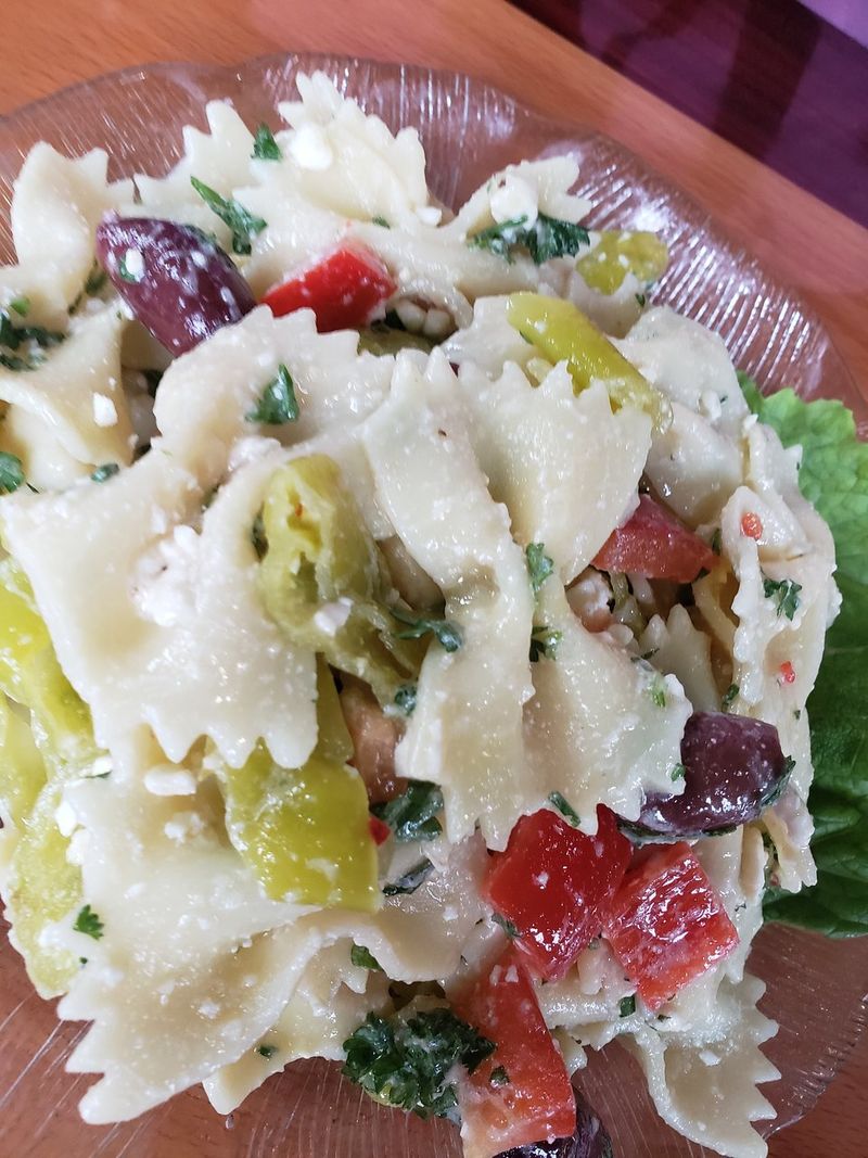 Greek Pasta Salad Greek Pasta Salad