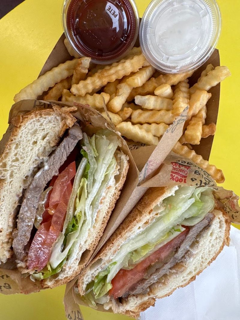 Grilled Chicken Burger With a Buttered Toasted Bun