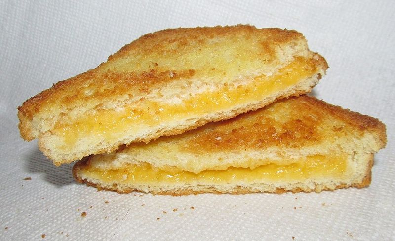 Grilled cheese sandwich