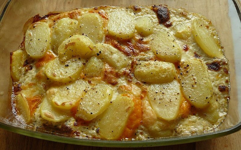 Ham and potato casserole Ham and potato casserole