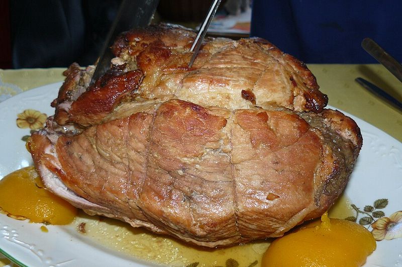 Ham baking Ham baking