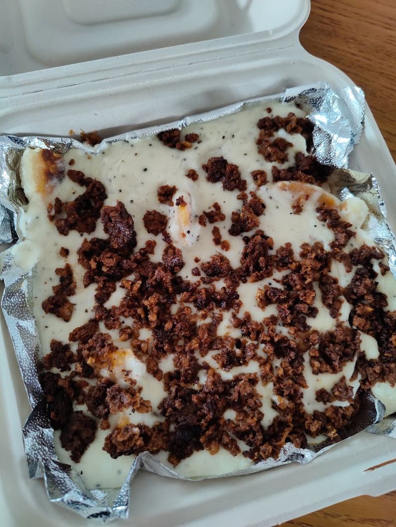 Hash Browns With a Cheese Sauce Twist Hash Browns With a Cheese Sauce Twist