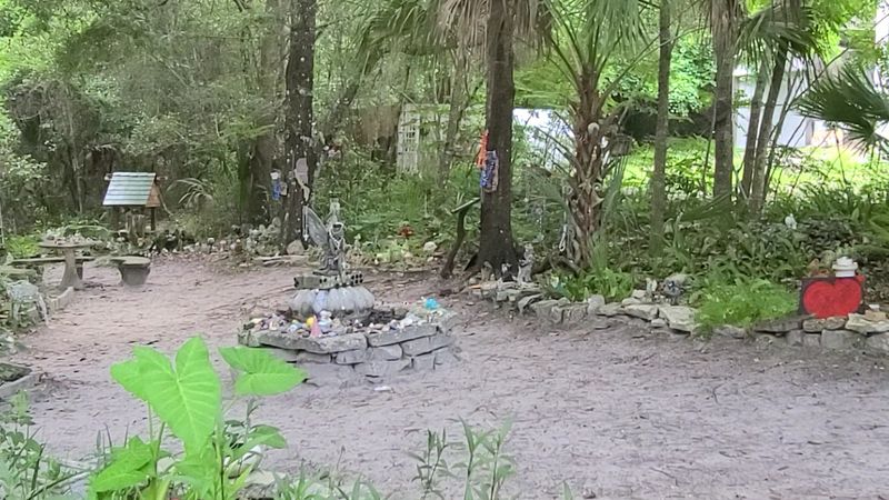 Heartfelt Memorials Tucked Along the Path
