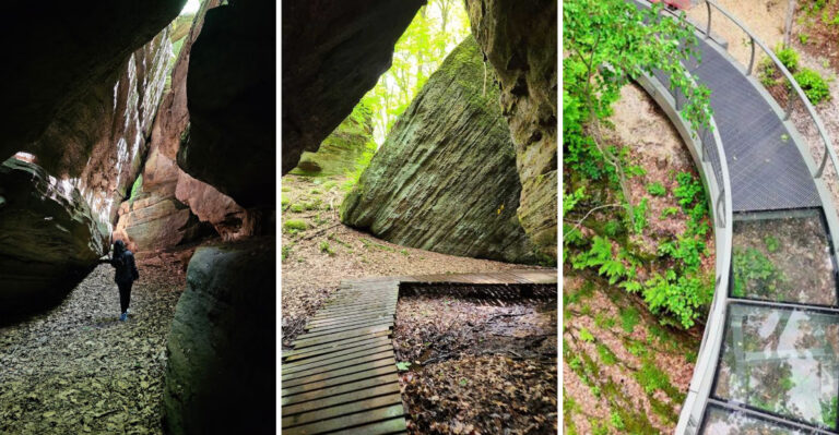 Hidden In Ohio Is A Network Of Slot Canyons That Looks Nothing Like The Midwest