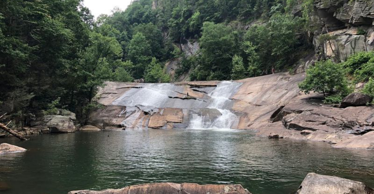 Hidden Inside A Georgia Gorge Is A Natural Waterslide You Have To See To Believe