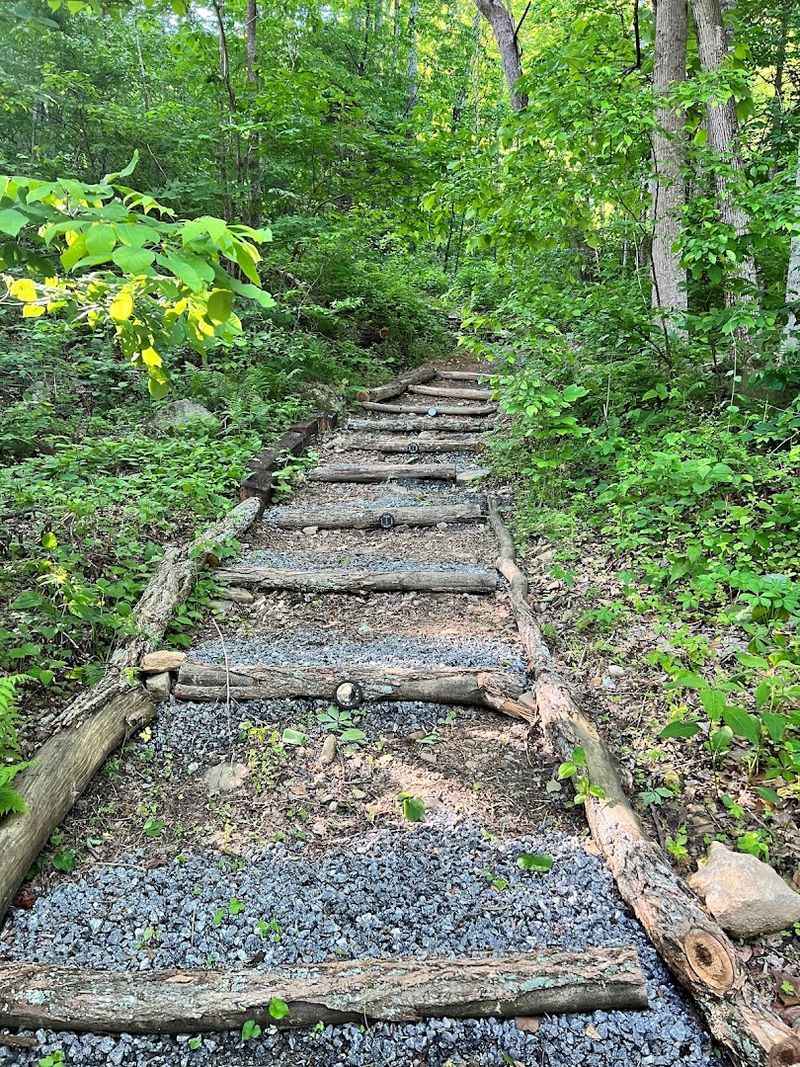Hiking Trails Through the Mountain Landscape Hiking Trails Through the Mountain Landscape