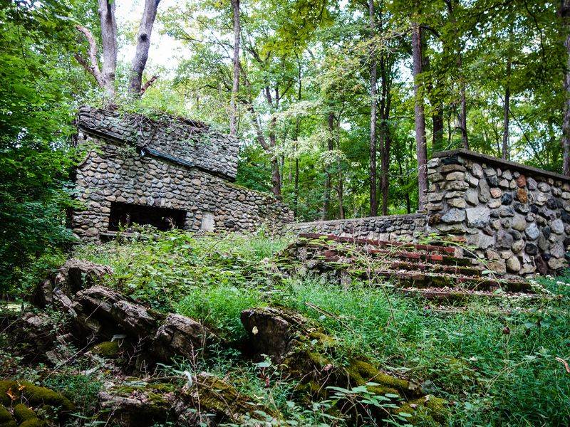 Historic 19th-Century Village Ruins on the Trails Historic 19th-Century Village Ruins on the Trails