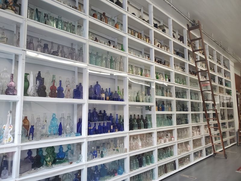 Historic Building With Original Hardware Store Shelves