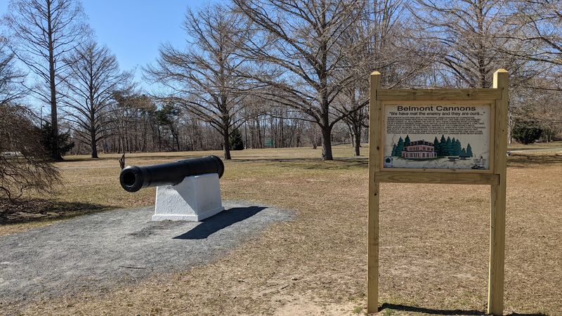 Historic Cannons Hidden Along the Trails Historic Cannons Hidden Along the Trails