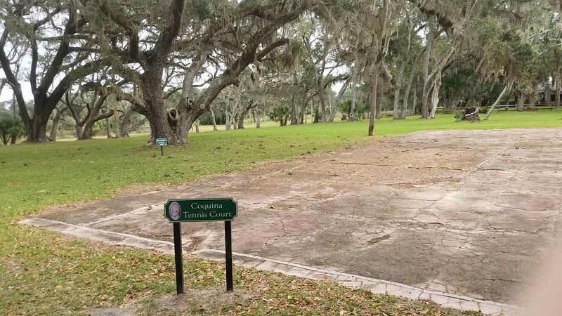 Historic Coquina Tennis Courts Frozen in Time Historic Coquina Tennis Courts Frozen in Time