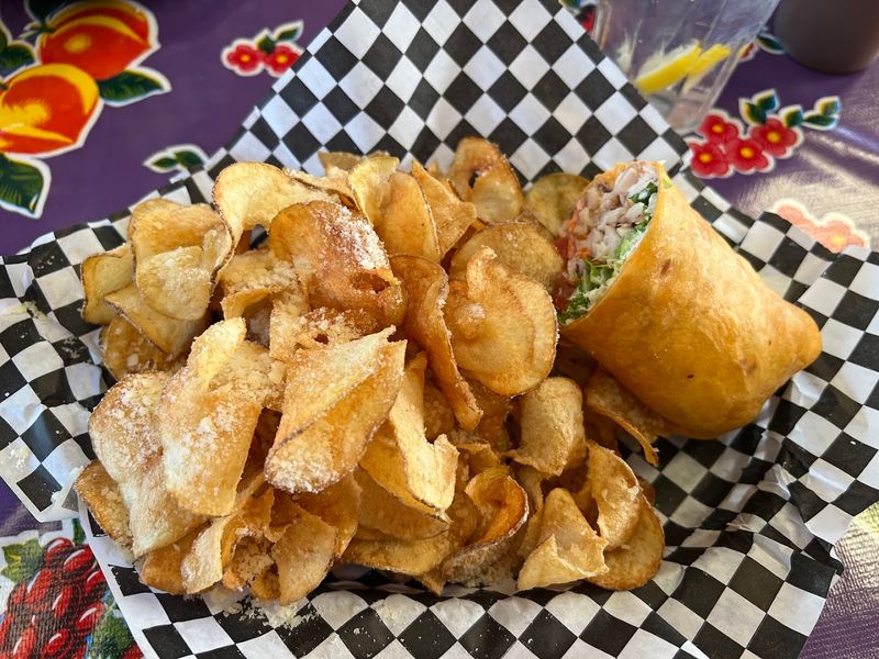 Homemade Spiral Cowboy Chips