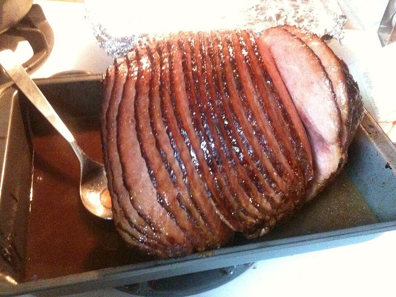Homemade baked ham Homemade baked ham