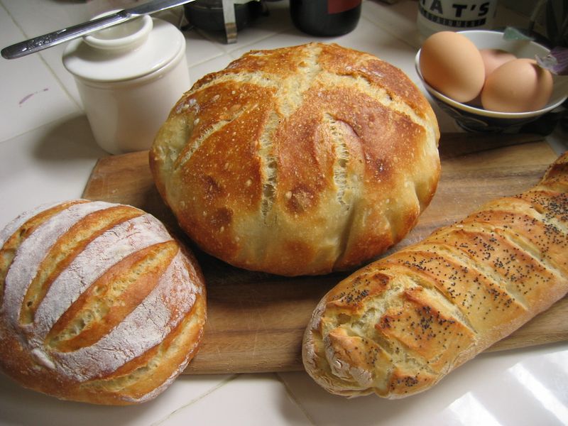 Homemade bread