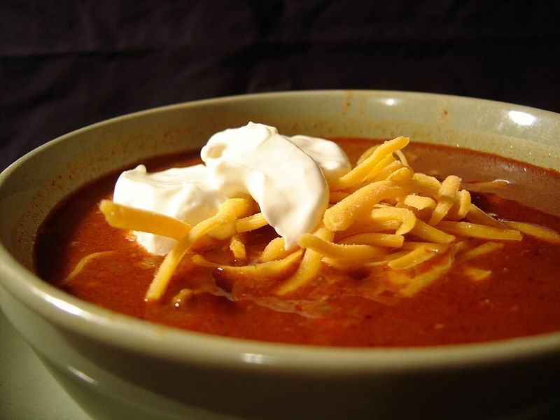 Homemade chili Homemade chili