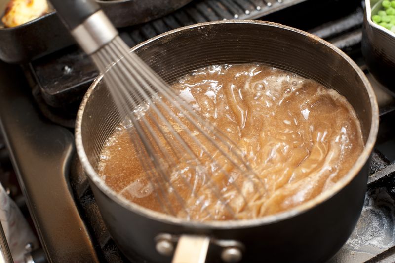 Homemade gravy Homemade gravy