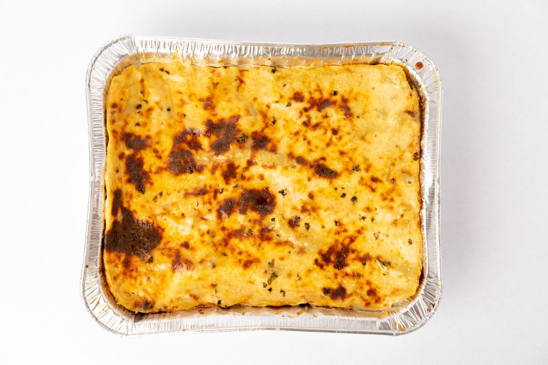 Homemade lasagna