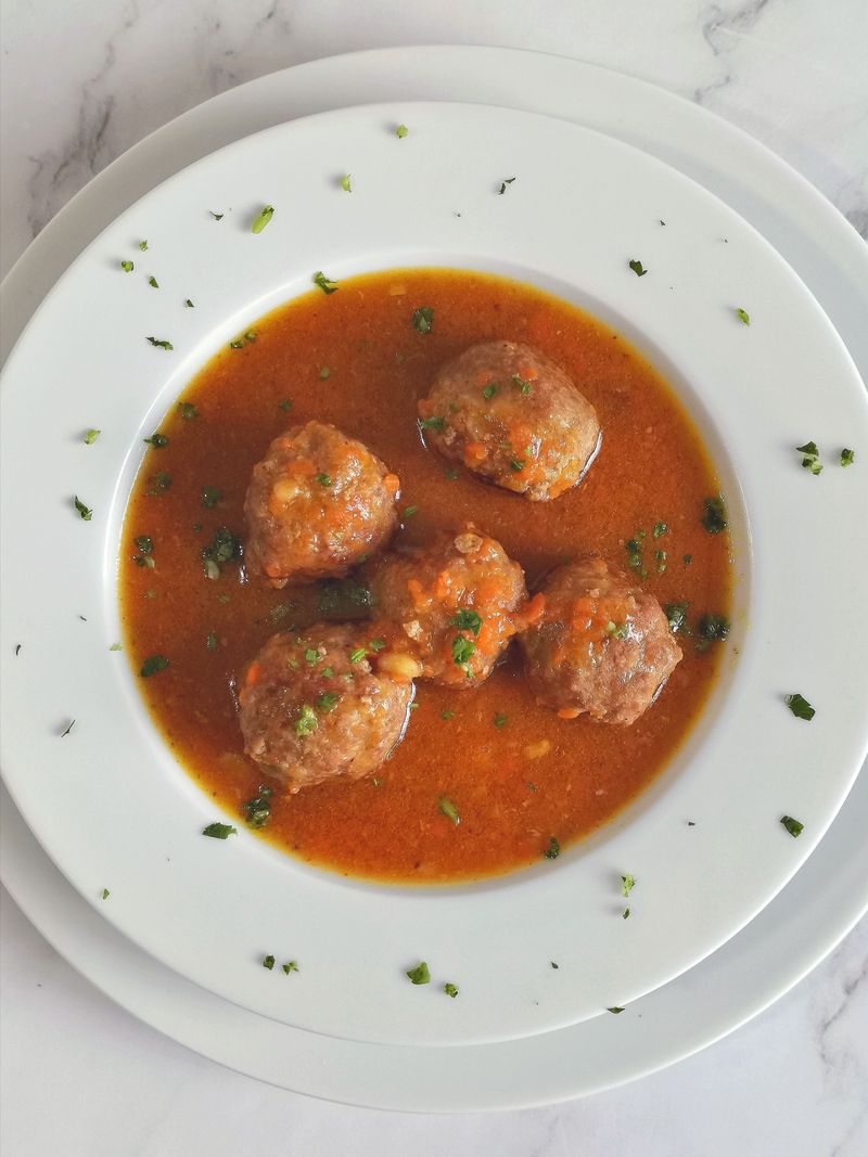 Homemade meatballs
