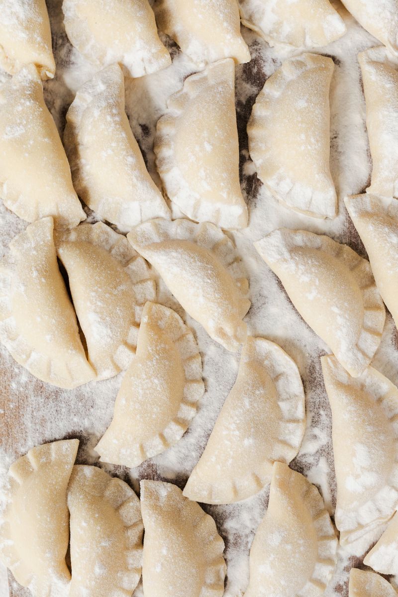 Homemade pierogi Homemade pierogi