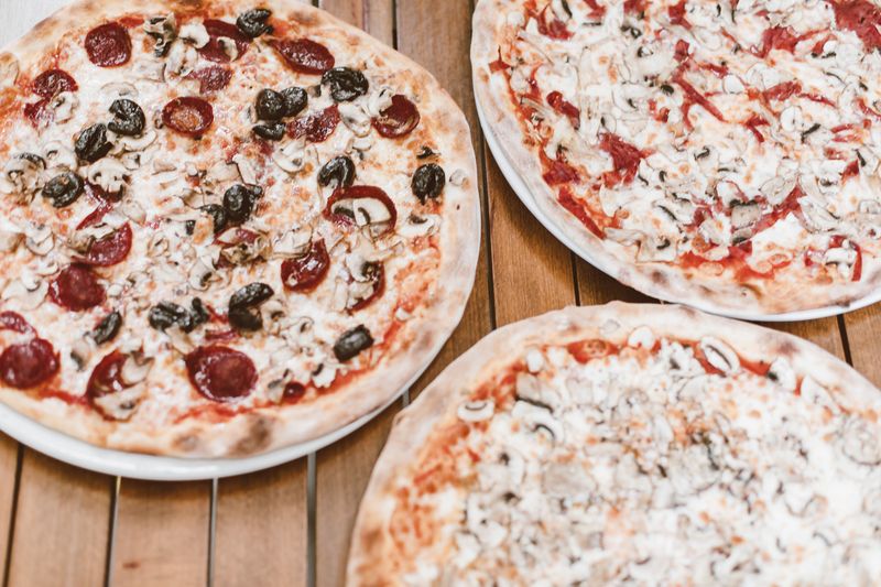 Homemade pizza Homemade pizza
