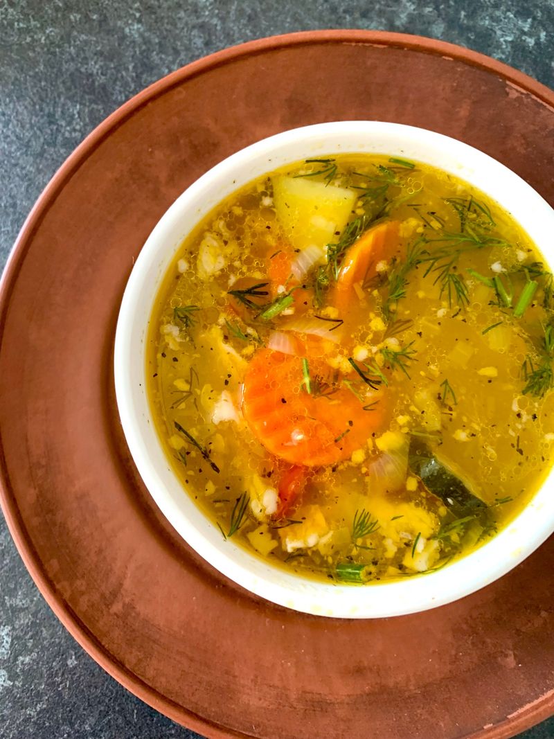Homemade vegetable soup Homemade vegetable soup