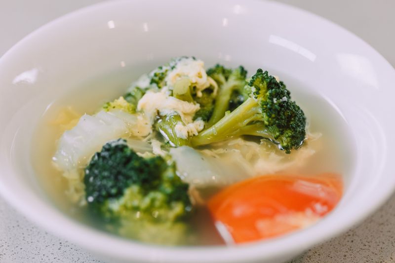 Homemade vegetable soup