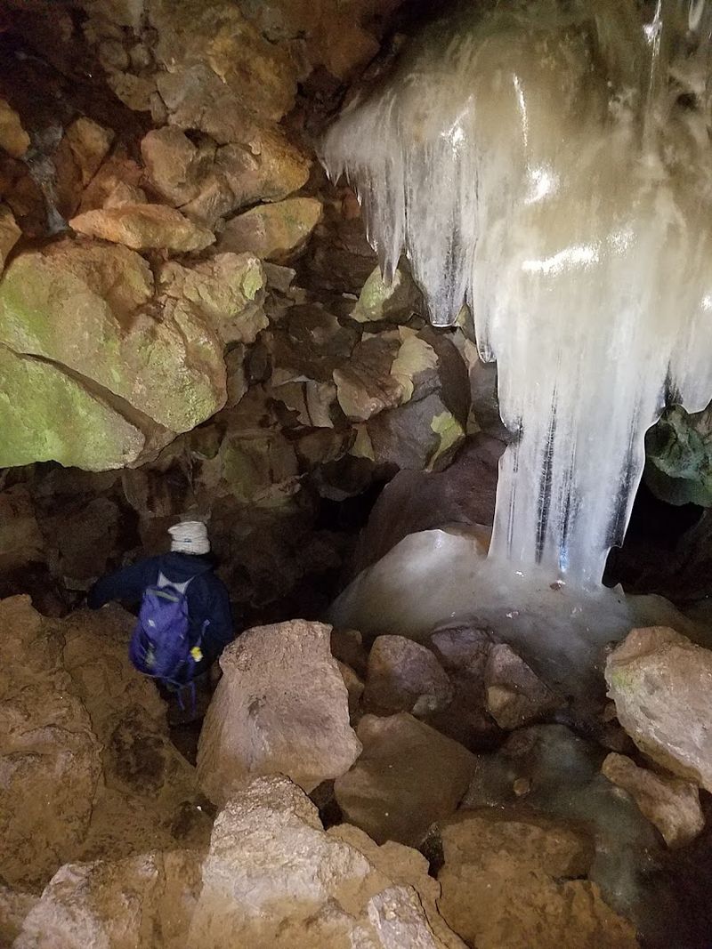Ice Inside the Cave: A Surprise That Stops People in Their Tracks