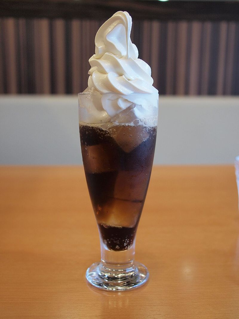 Ice cream floats