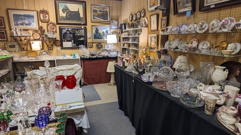 Indoor Shops Full of Curated Antique Collections