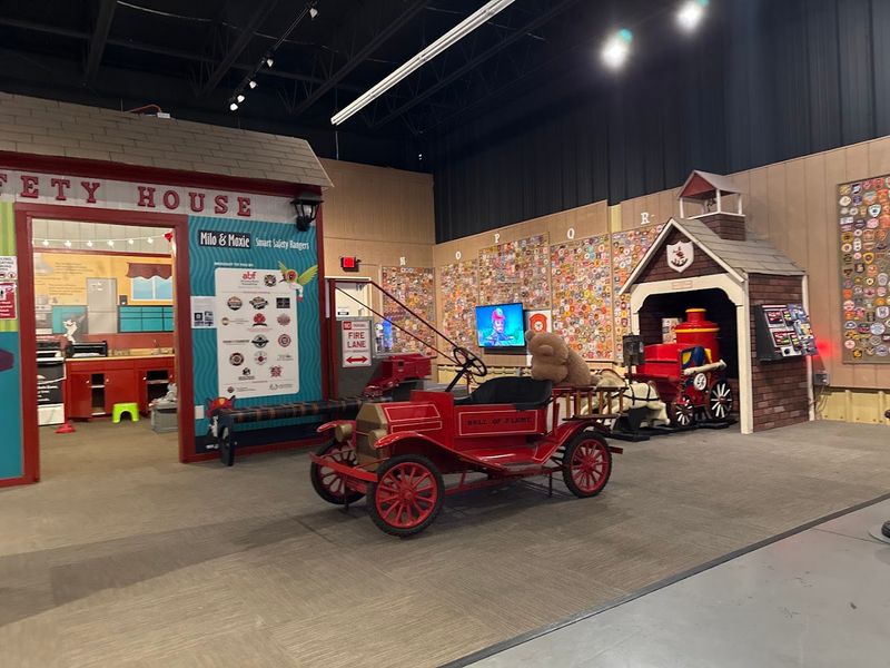 Interactive Kids Area and Climbable Fire Truck Interactive Kids Area and Climbable Fire Truck