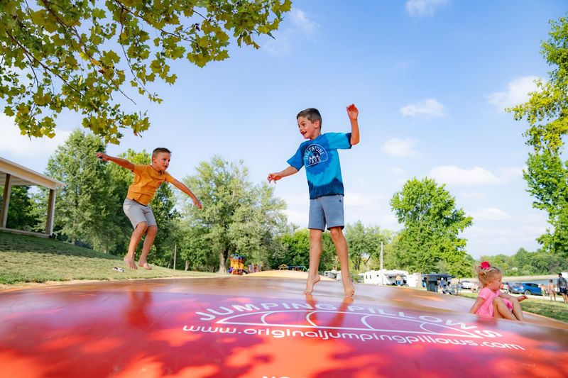 Jump Pillow and Playground Areas