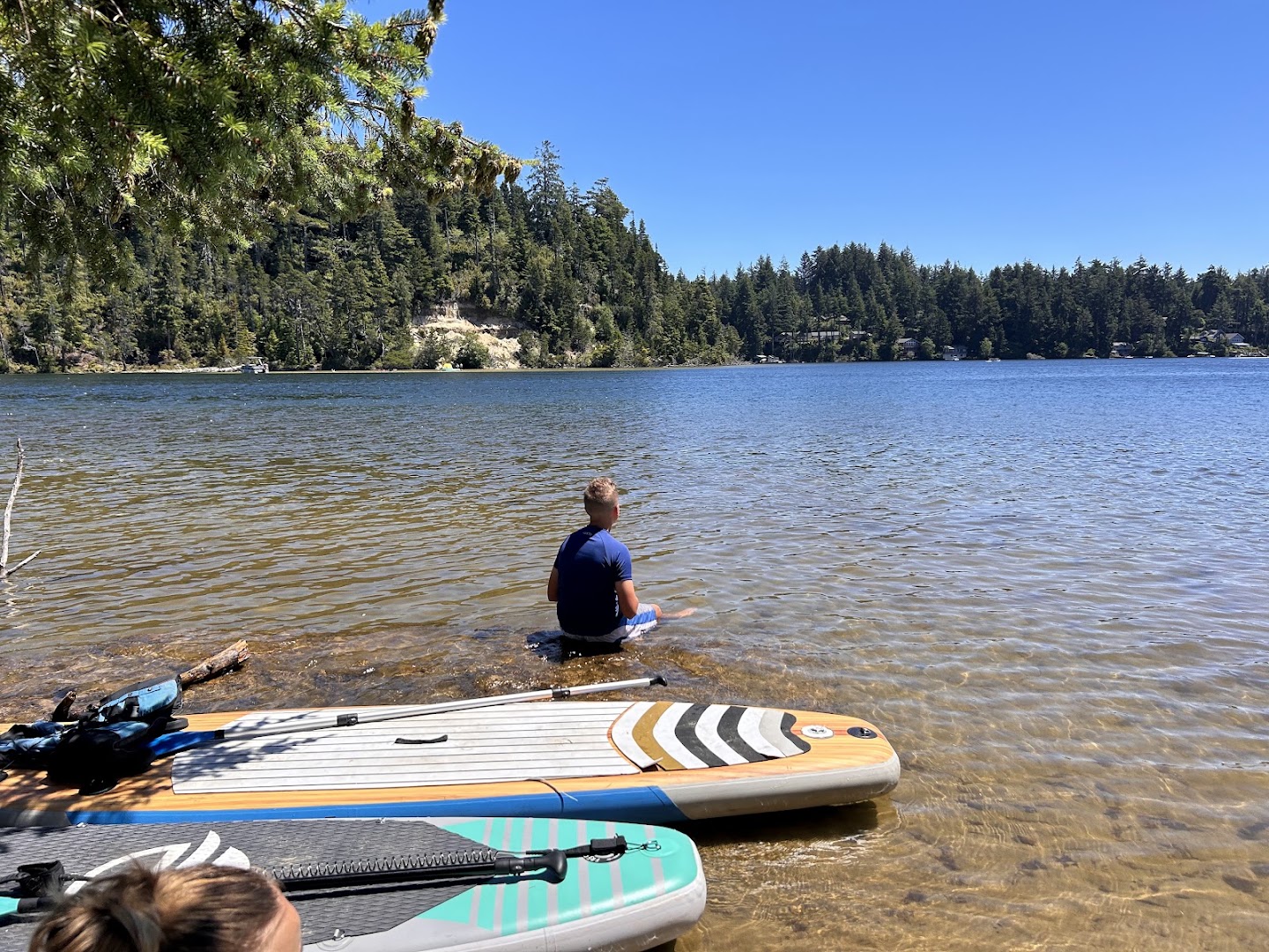Kayaking and Paddleboarding on Warm, Clear Water
