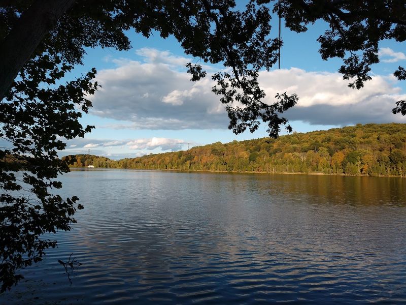 Kayaking on Calm, Scenic Waters Surrounded by Nature Kayaking on Calm, Scenic Waters Surrounded by Nature