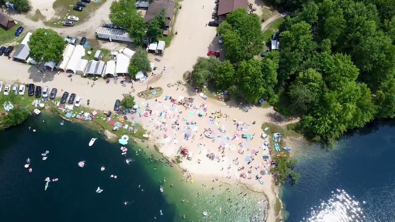 Kid-Friendly Swim Area With Safety Built In